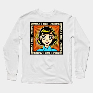 Woman Life Freedom Woman Long Sleeve T-Shirt